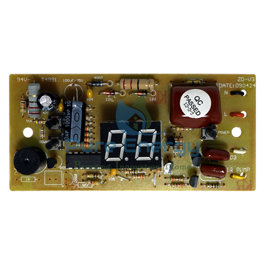 Replacement Board for the O3 PURE Elite 50 KT Ozone Fruit and Vegetable Washer