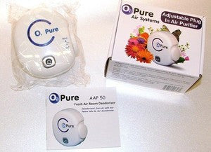 O3 PURE AAP 50 Plug-In Adjustable Air Purifier