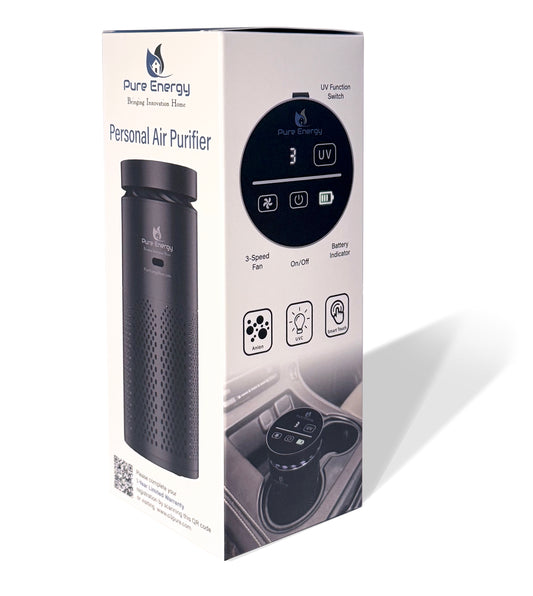 Personal Air Purifier for Car Home or Travel