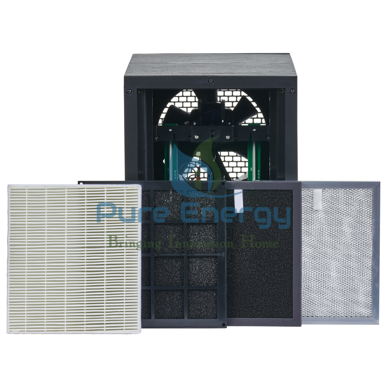 O3 PURE 4 Piece Air Purifier Filter Set Pure Energy