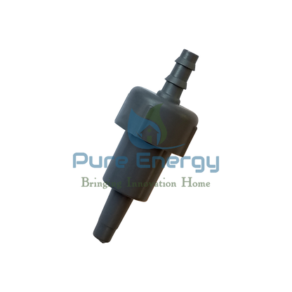O3 PURE Gray Check Valve for Eco Laundry Systems