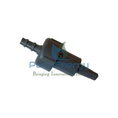 Gray Check Valve for Ozone Eco Laundry Units