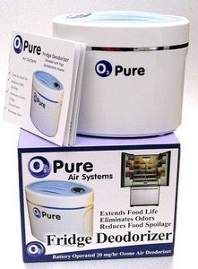 O3 PURE Fridge Deodorizer and Food Preserver